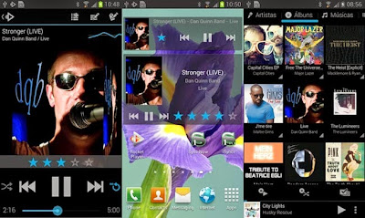 Rocket Music Player um dos melhores players de música para Android.