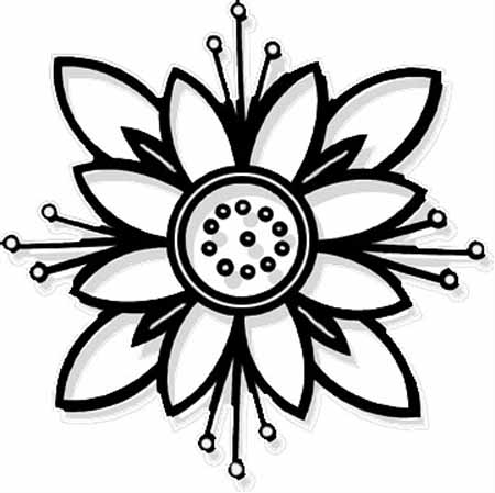 flower coloring pages flower coloring pages