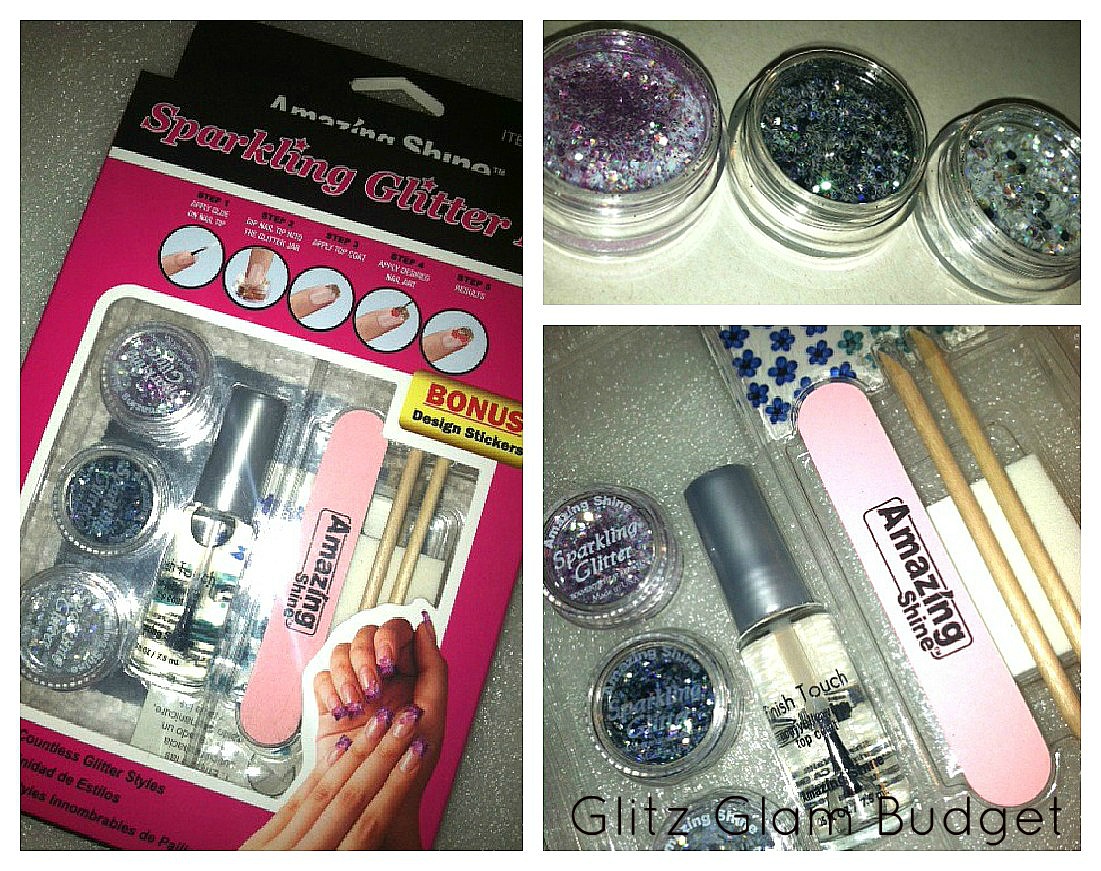 Amazing Shine Sparkling Nail Glitter Kit Review