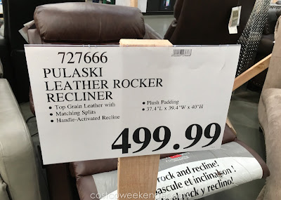 Deal for the Pulaski Leather Rocker Recliner Chair at Costco