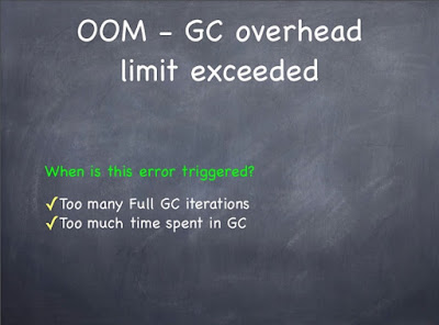 Fixing java.lang.OutOfMemoryError: GC overhead limit exceeded error in JVM