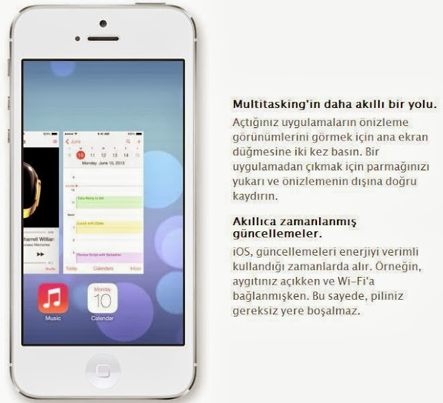 iOS 7 Özellikleri
