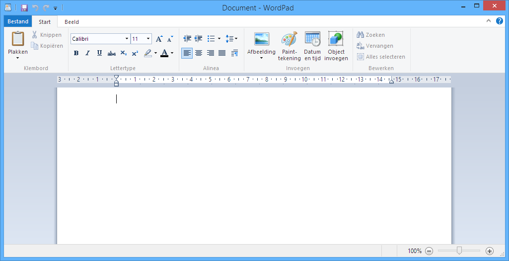 Wordpad Windows 8 En