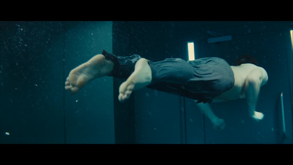 Taron Egerton - Shirtless & Barefoot in "Kingsman" .