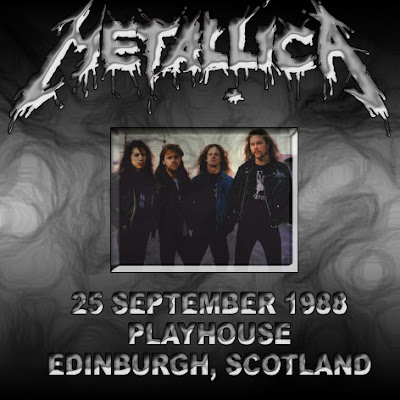 METALLICA- single, promo,live Metallica-Edinburgh+-+September+25,+1988