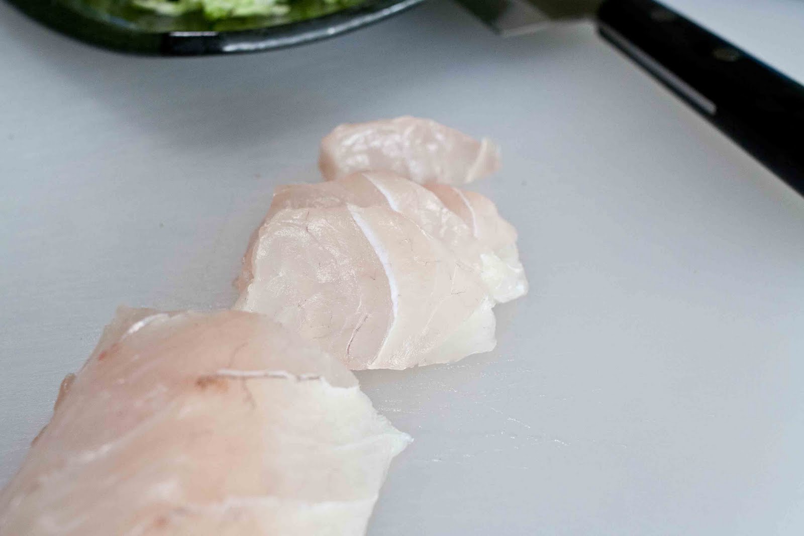 FOODjimoto White Sea Bass Sashimi