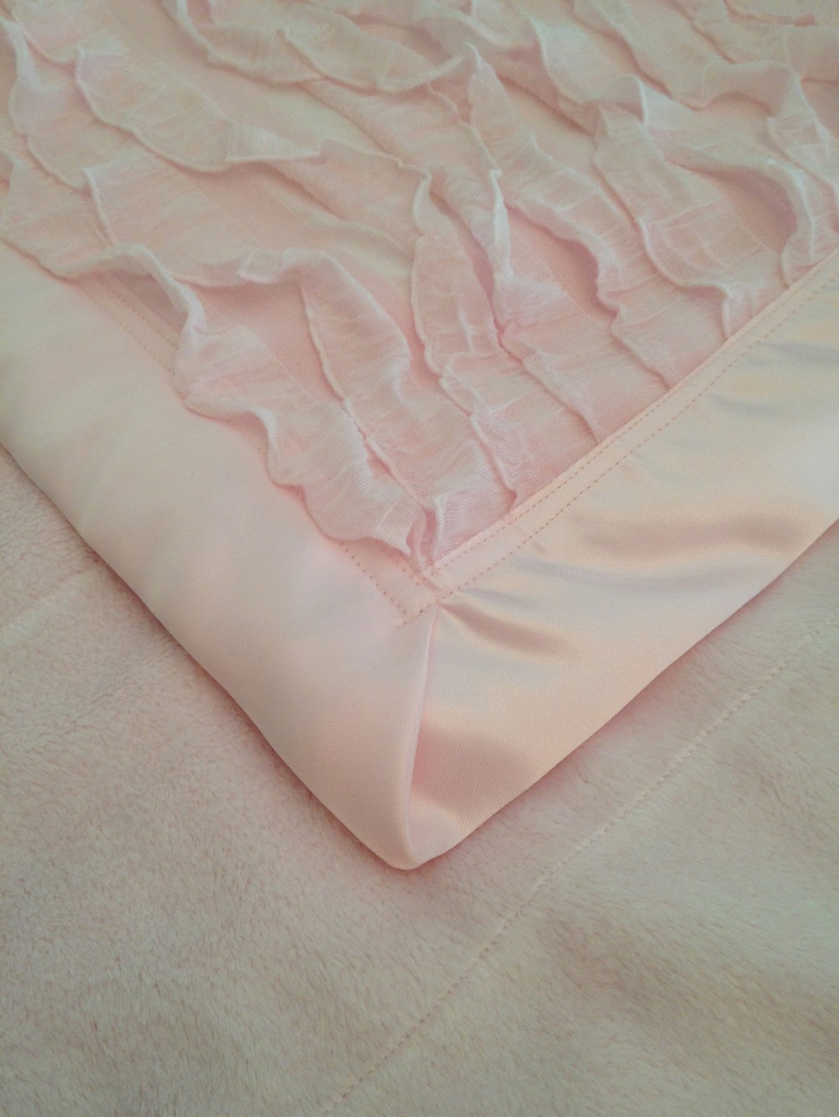 Fabric Mill Ruffle Minky Blanket Tutorial