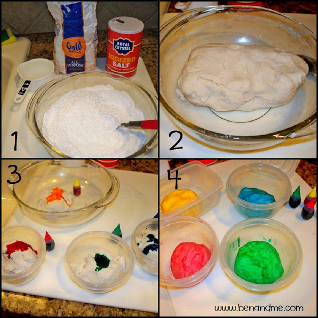 Step-by-step instructions for making salt dough Christmas ornaments with your kids. Such a simple and fun activity that will create a beautiful childhood keepsake!