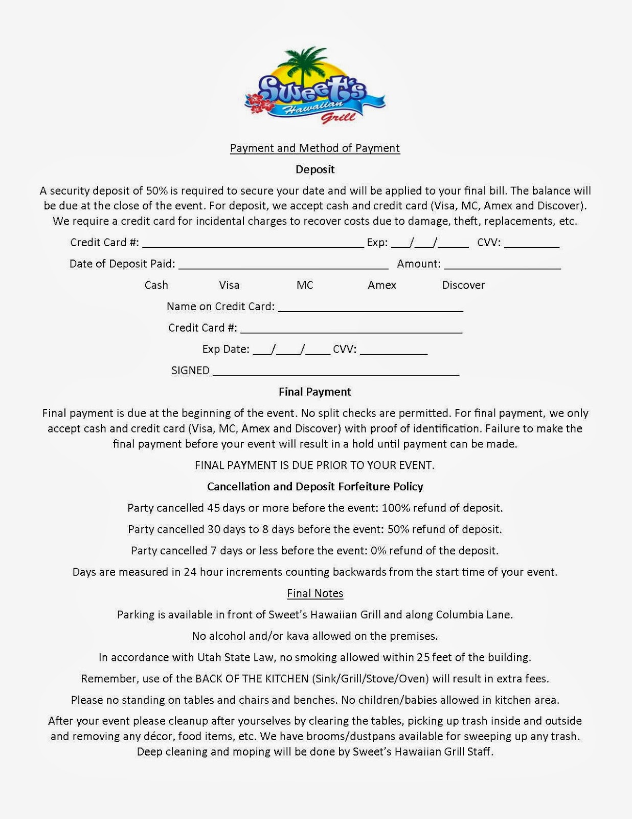 event contracts