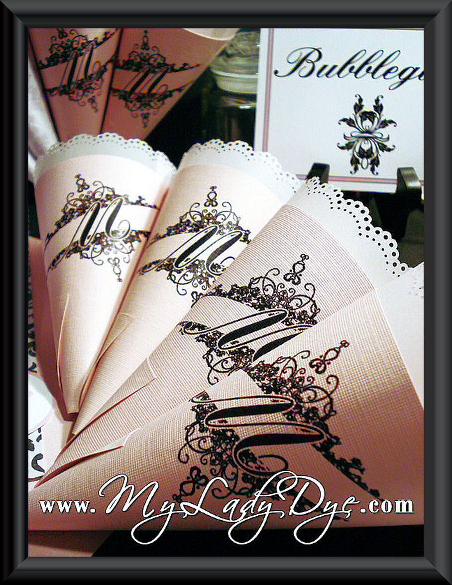 Shannon's Shanonigins Marvelous Menu Cards & Party Paperware