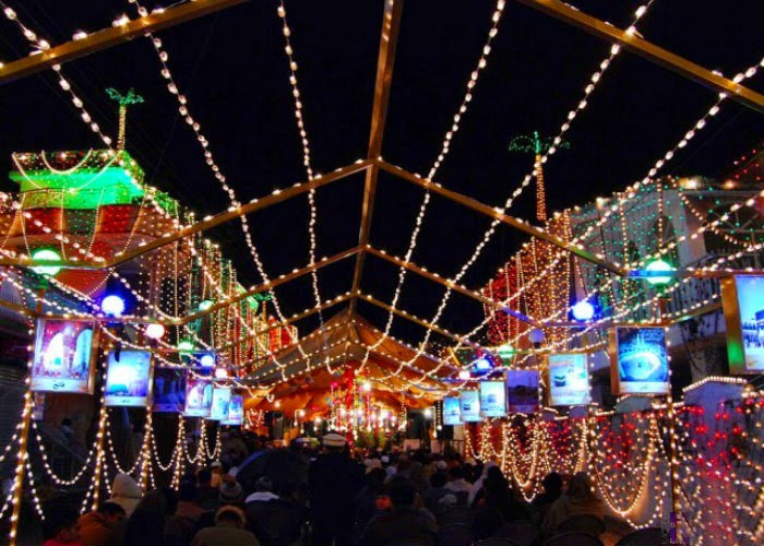 Noor Lights Decorations Decoration On Eid Mailaad Ul Nabi At