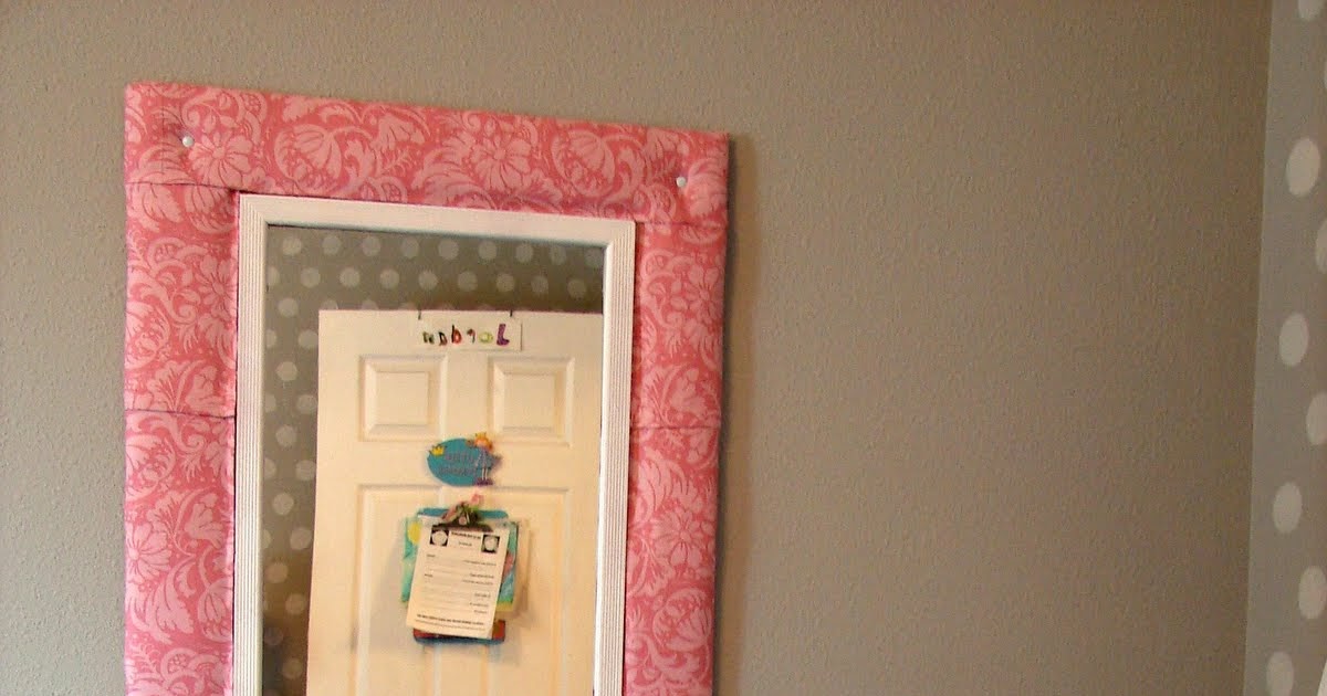 A girl and a glue gun mirror mirror on the wall...