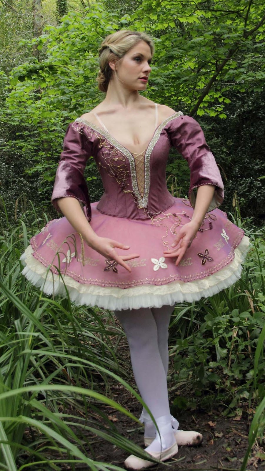 Belle Dame The Silver Thimble Ballet Tutu Photoshoot Lilac Fairy and Friends