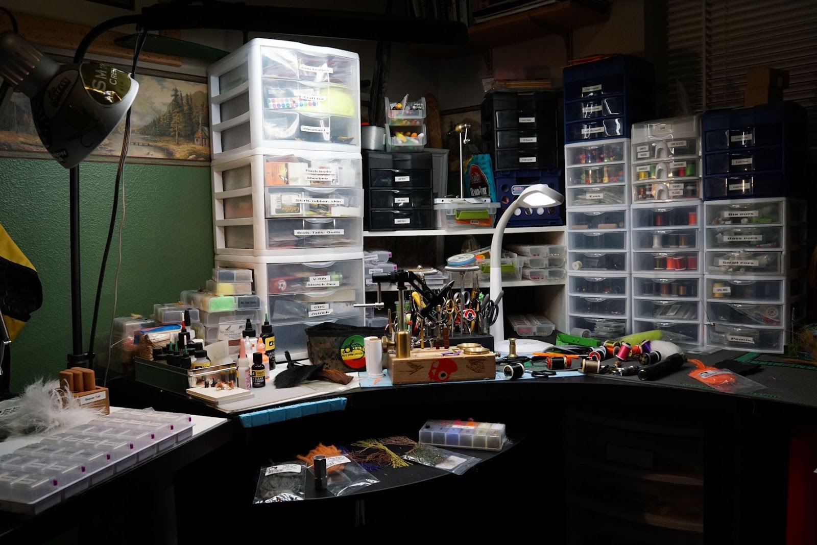 Fly Tying Room Renovation Fly Fish Food Fly Tying and Fly Fishing