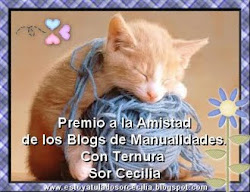 Premio a la Amistad de los Blogs de Manualidades