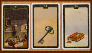 Lo Scarabeo Lenormand Mice, Key ,book