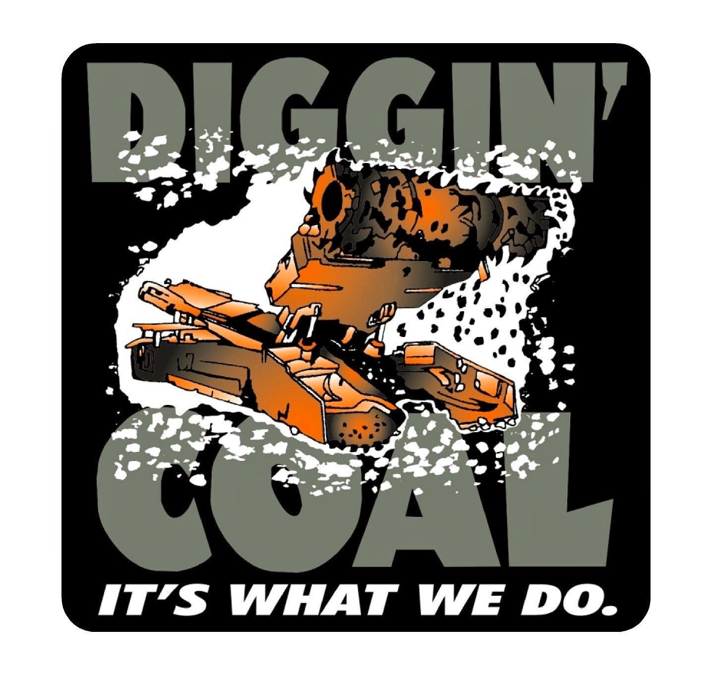 EARLFERGUSONstudio NEW SONS OF COAL hard hat stickers