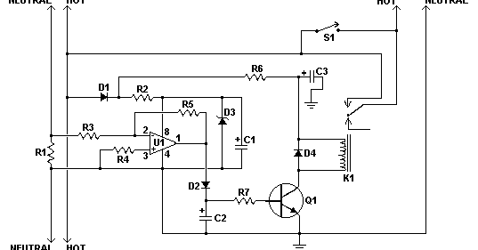 Wiring diagram Ref: Automatic Load Sensing Power Switch