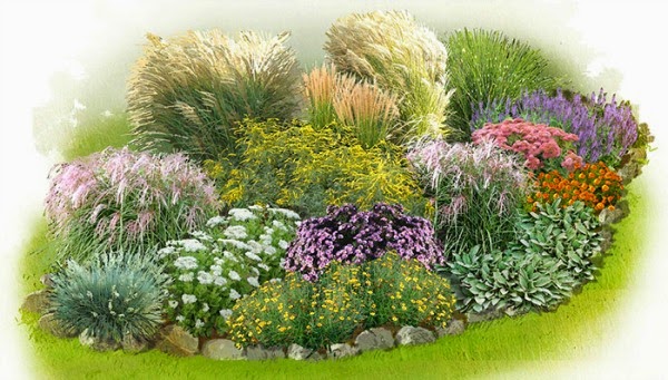 Un jardín de gramíneas ornamentales Plantas Diseño de jardines Un jardín de gramíneas ornamentales Plantas Diseño de jardines