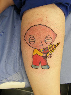 Family Guy Tattoo Design Photo Gallery - Family Guy Tattoo Ideas