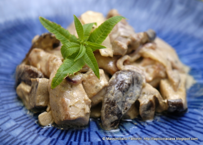 La Piccola Casa La ricetta fusion polpa di coscia di tacchino con bambù, funghi shiitake con