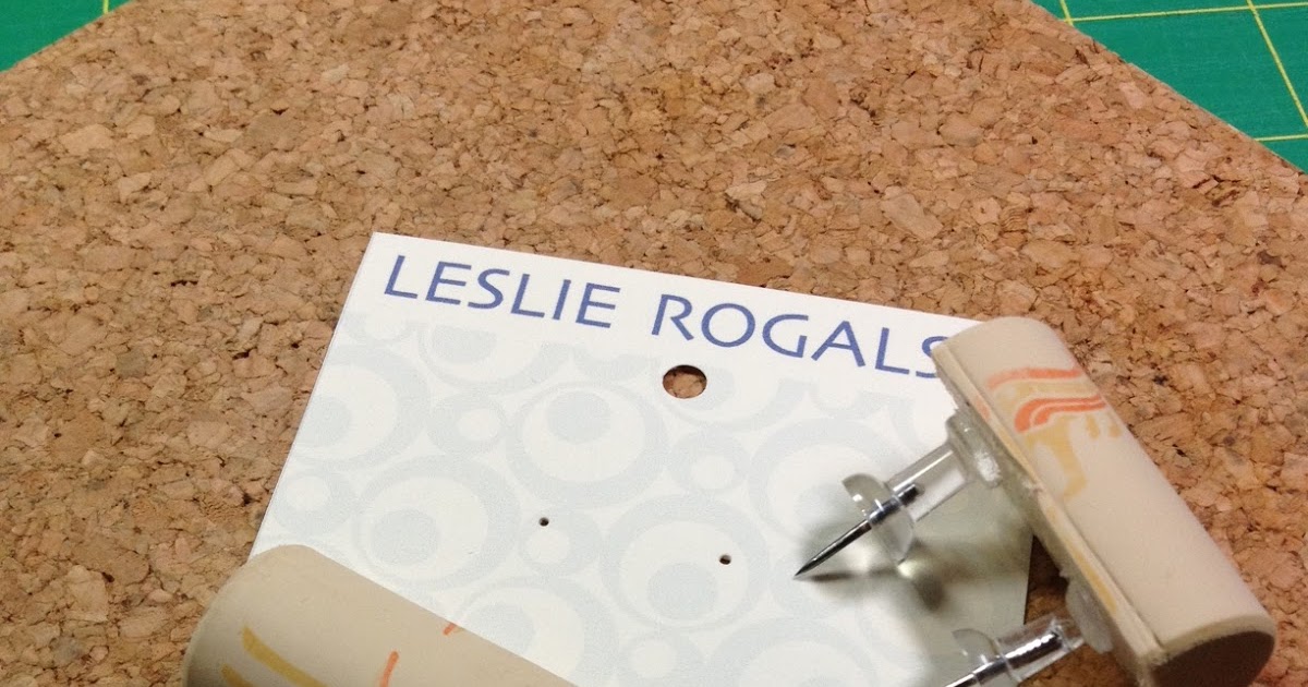 Sleepless Beader Recycled Wine Cork Earring Card Hole Punch