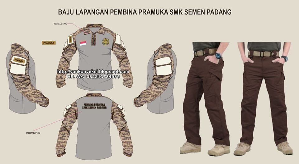 BAJU STELAN PEMBINA PRAMUKA