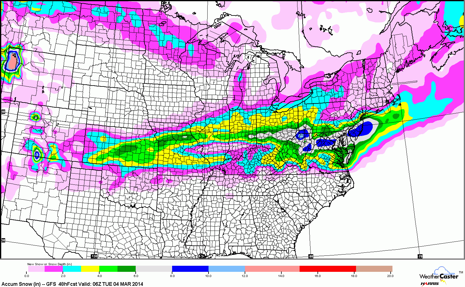 The EDGE Weather Quick Update Storm is Going South of Us