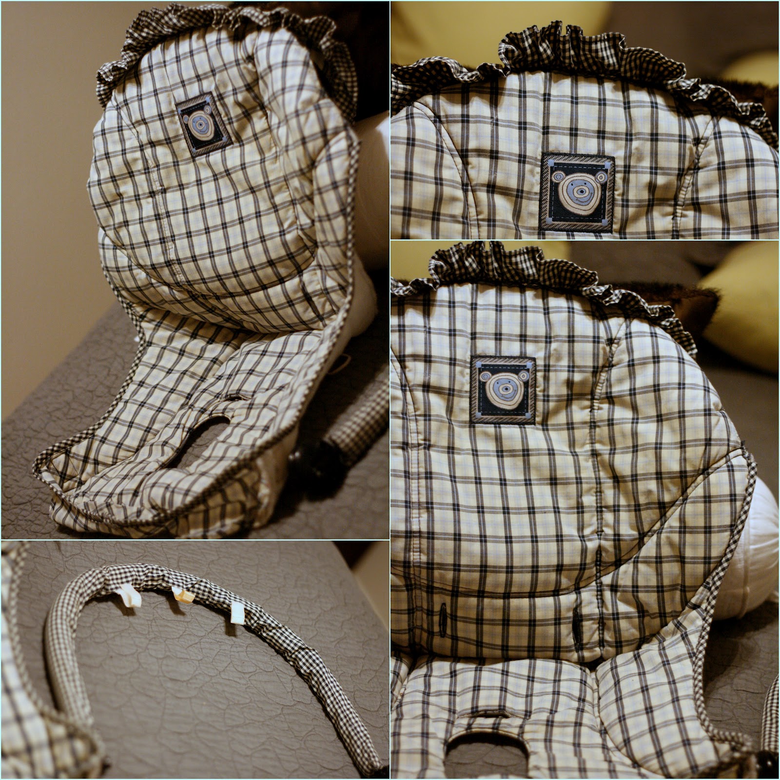 Getz Blogging DIY Baby Swing Seat Cover