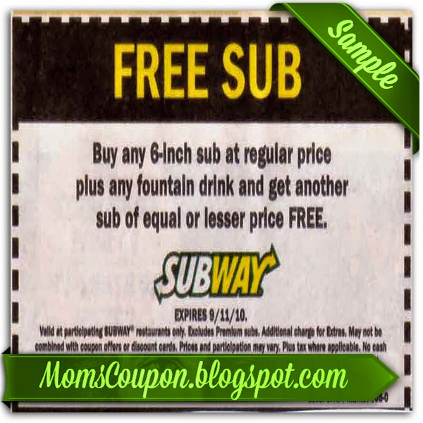 Where can i get subway coupons