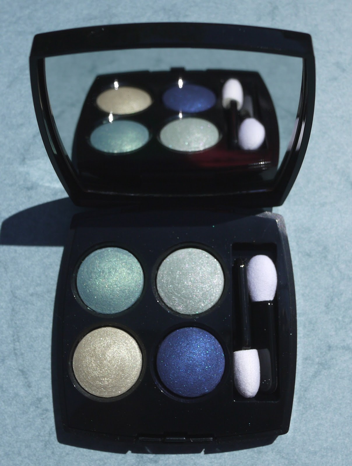 Chanel Spring 2011 Swatches: Les 4 Ombres in 20 Regard Perlé
