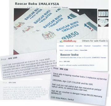 KPT Buat Laporan Polis Berhubung Pelajar Jual Baucer Buku 1Malaysia