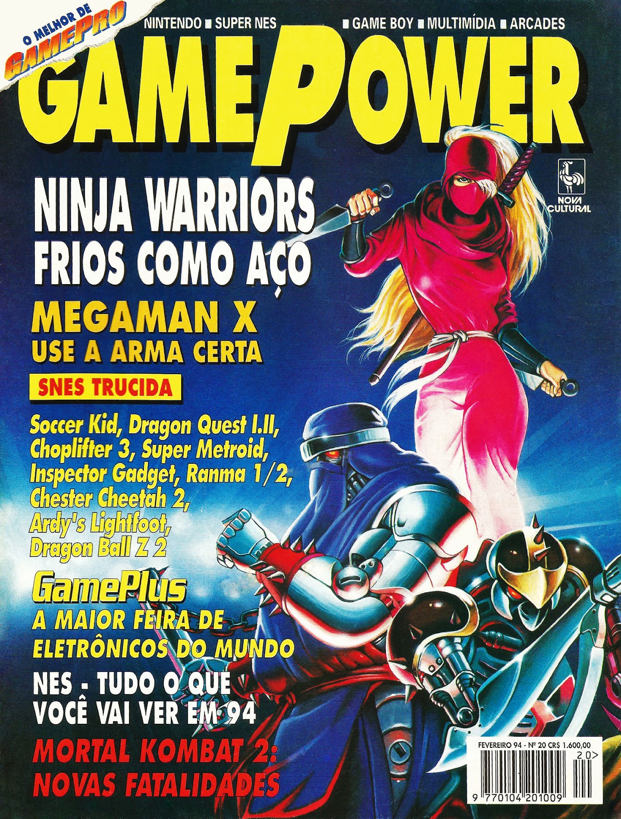 Revista Super Game Power Nº 52 Detonado Rockman & Forte