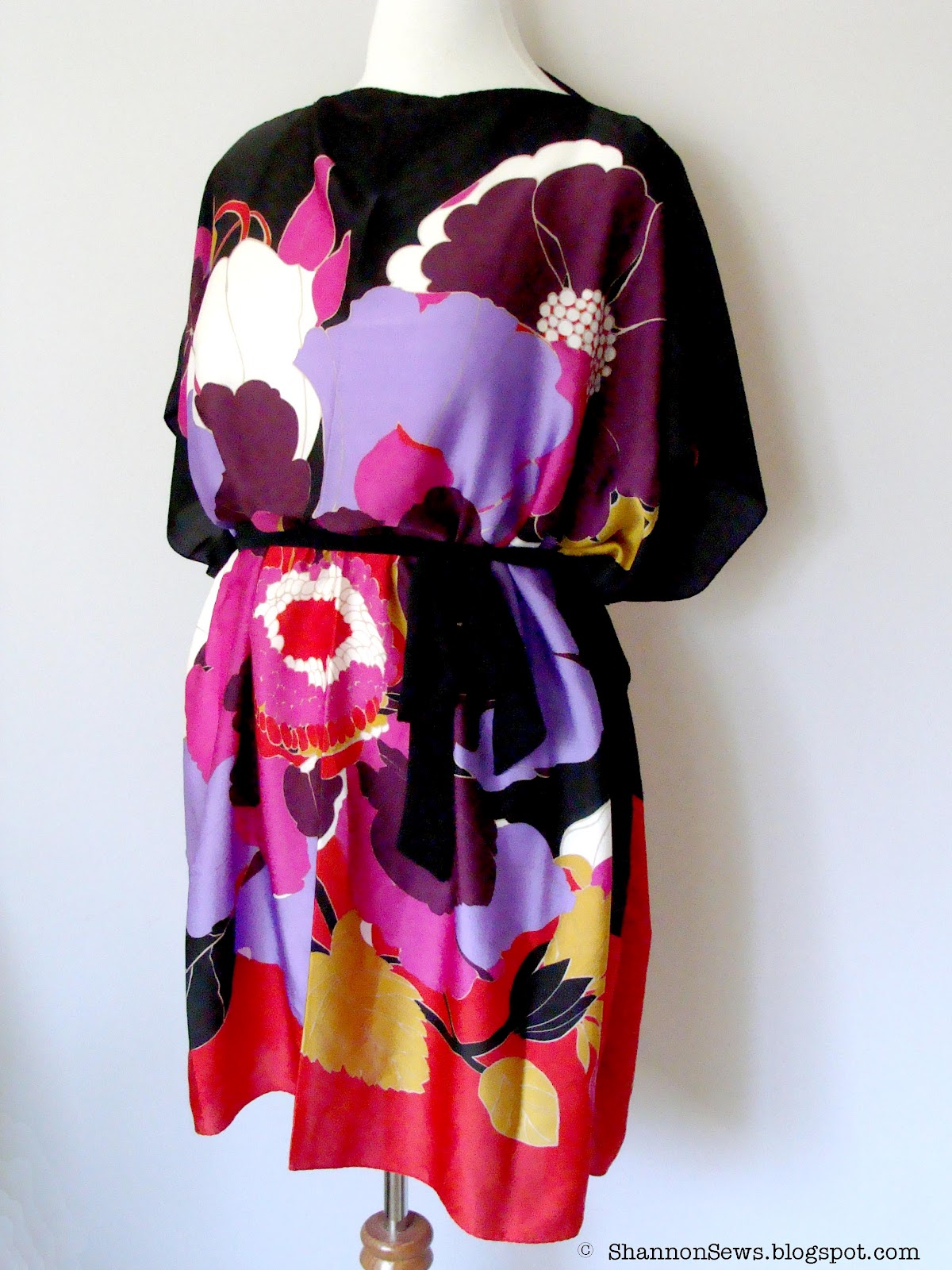 dress made from scarves