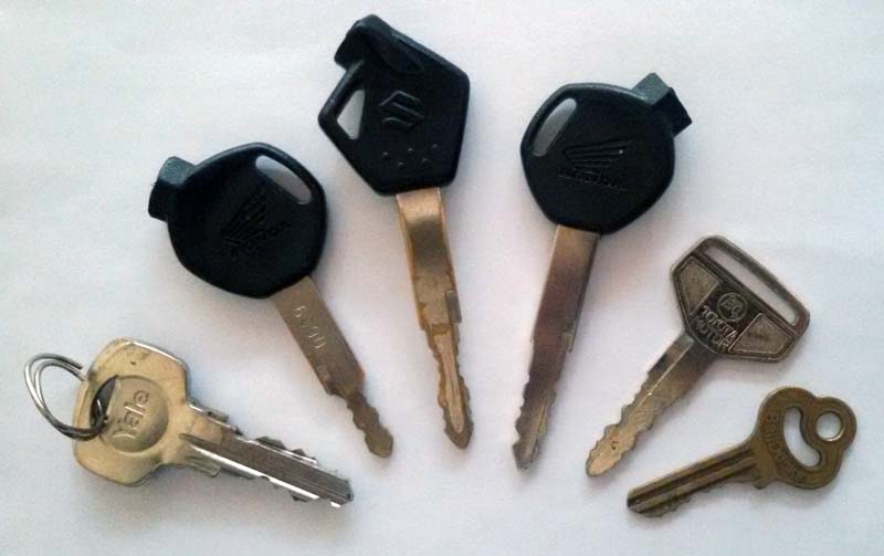 Locksmith or Key Maker in Ubud Ubud Scooter Rental