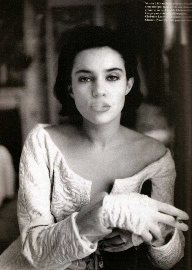 Beatrice Dalle by Peter Lindbergh for Vogue France (March 1989) | Ses Rêveries Beatrice Dalle by Peter Lindbergh for Vogue France (March 1989) | Ses Rêveries