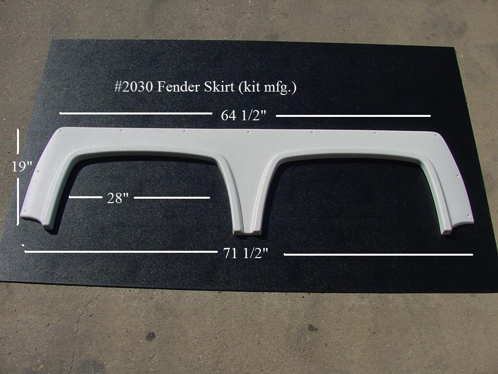 RV Replacement parts RV Fender Skirts for Travel Trailers, 5th Wheels