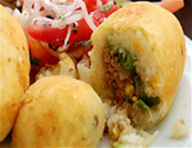 Papas rellenas a la peruana recetas