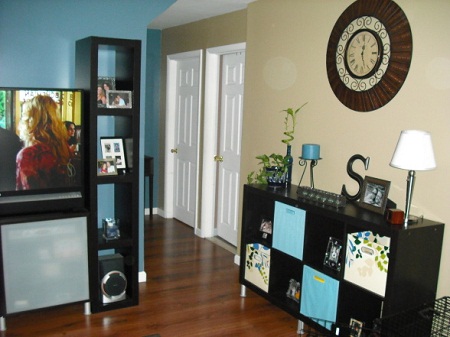 Blue and Brown Living Room Decorating Ideas