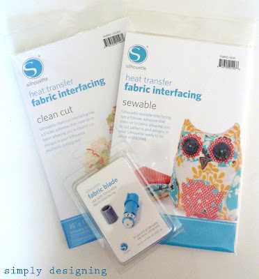Silhouette Fabric Interfacing (sewable and clean cut)  #silhouette #spon