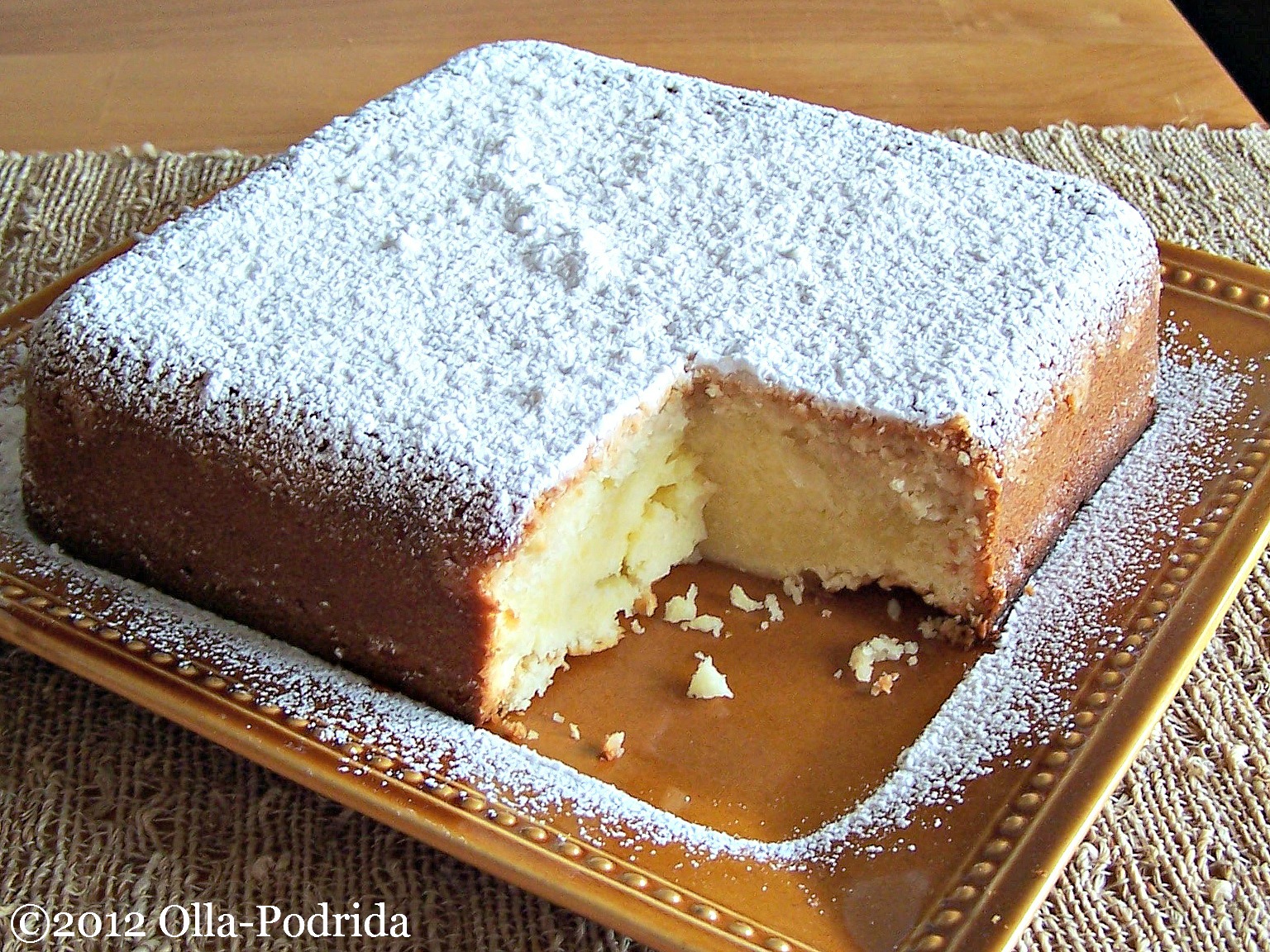 OllaPodrida Deep Butter Cake