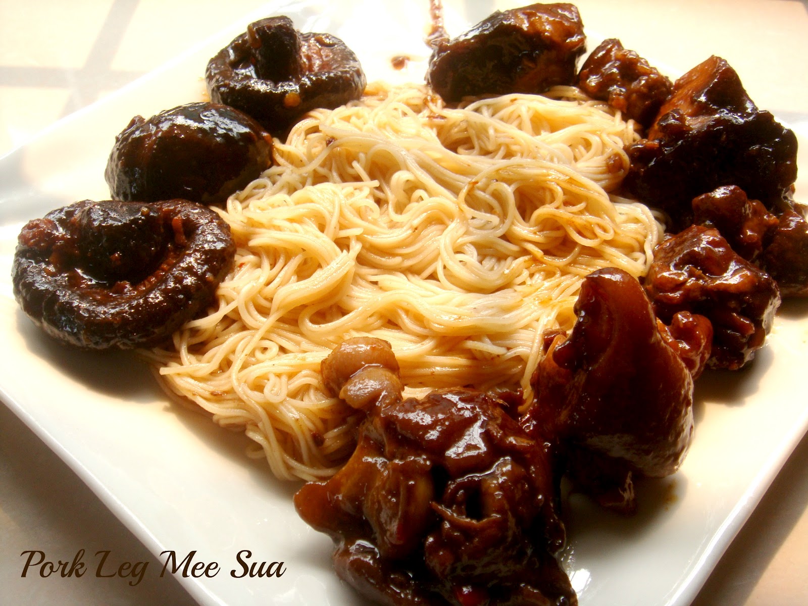 Nic's Kitchen A Self Exploration into the Culinary World Pork Leg Mee