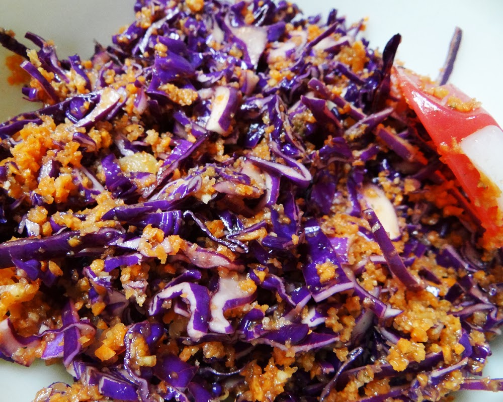Tangy Red Cabbage Slaw Kitchen Stitching