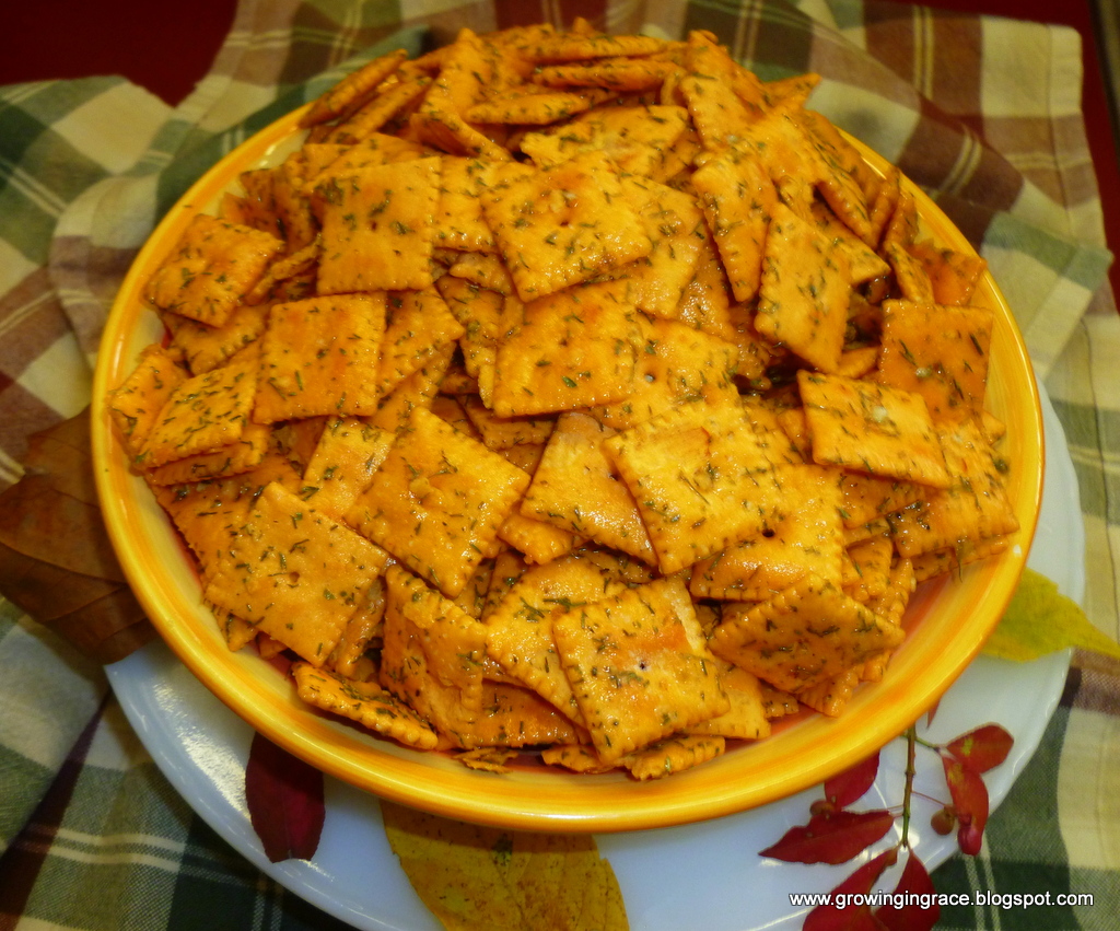 Growing in Grace Zesty Dill Crackers