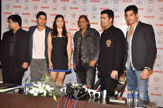 'SOTY' team launches Filmfare's latest issue 