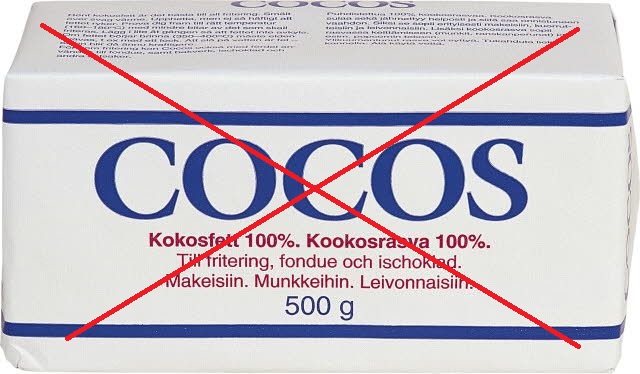 Gör egen ekologisk deodorant med kokosfett Kokosfett1