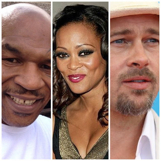 Mike Tyson caught Brad Pitt in bed with Robin Givens