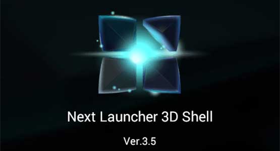 next launcher 3d shell