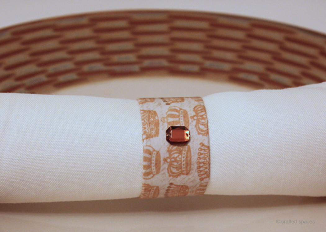 Crafted Spaces Toilet Paper Roll Napkin Rings