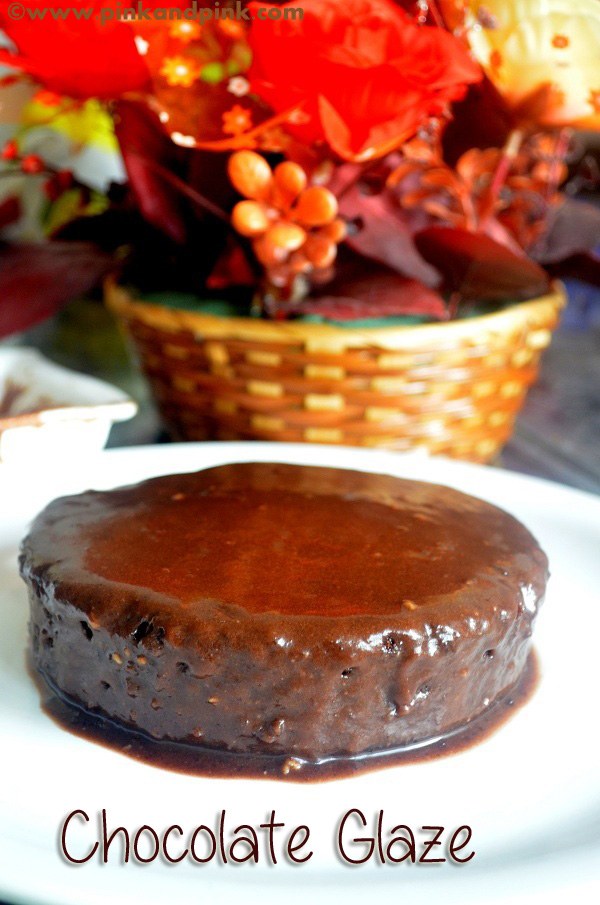 Chocolate Glaze for Cake - Easy Chocolate Glaze Icing Recipe with Cocoa ...